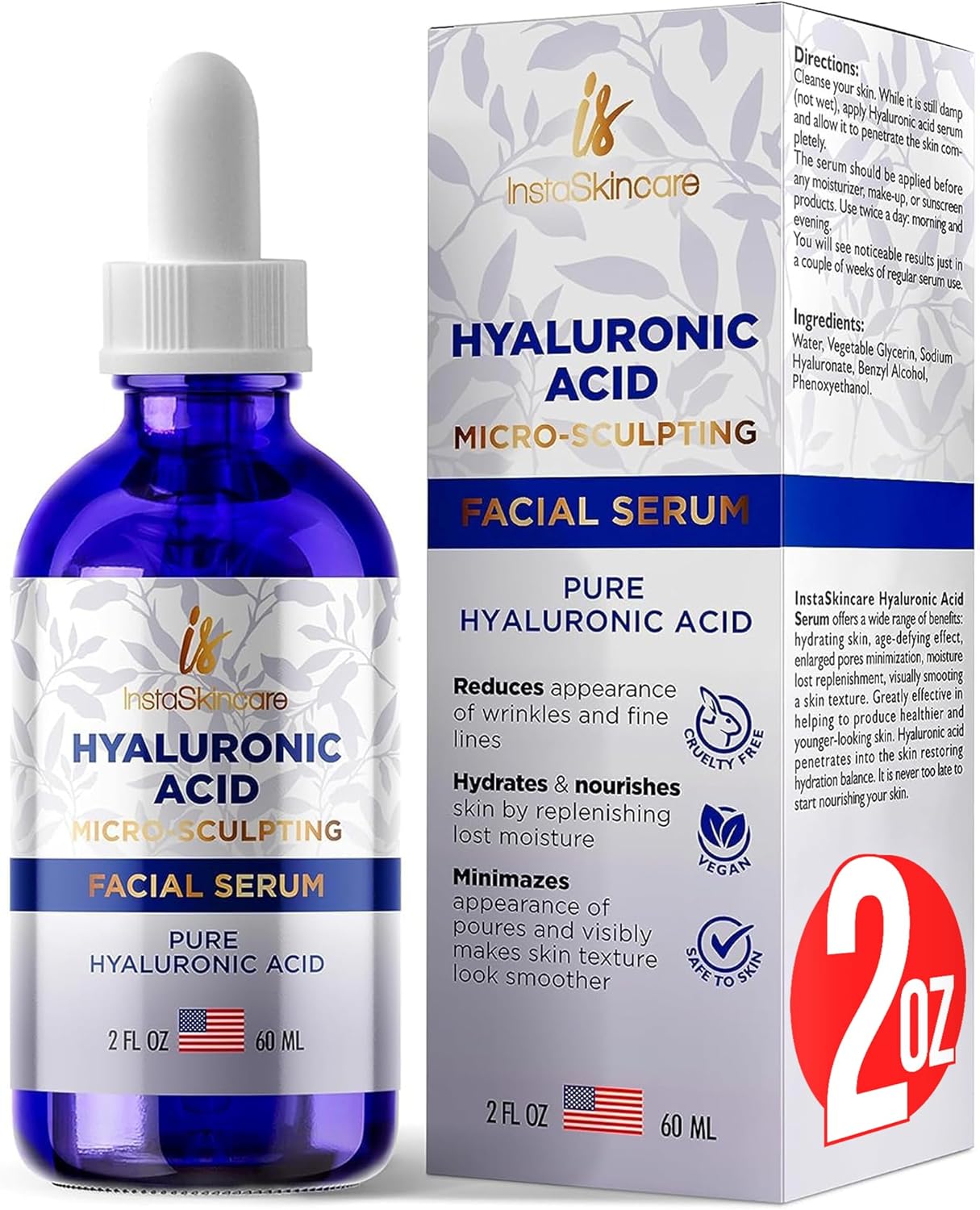 Hyaluronic Acid Serum (2oz)