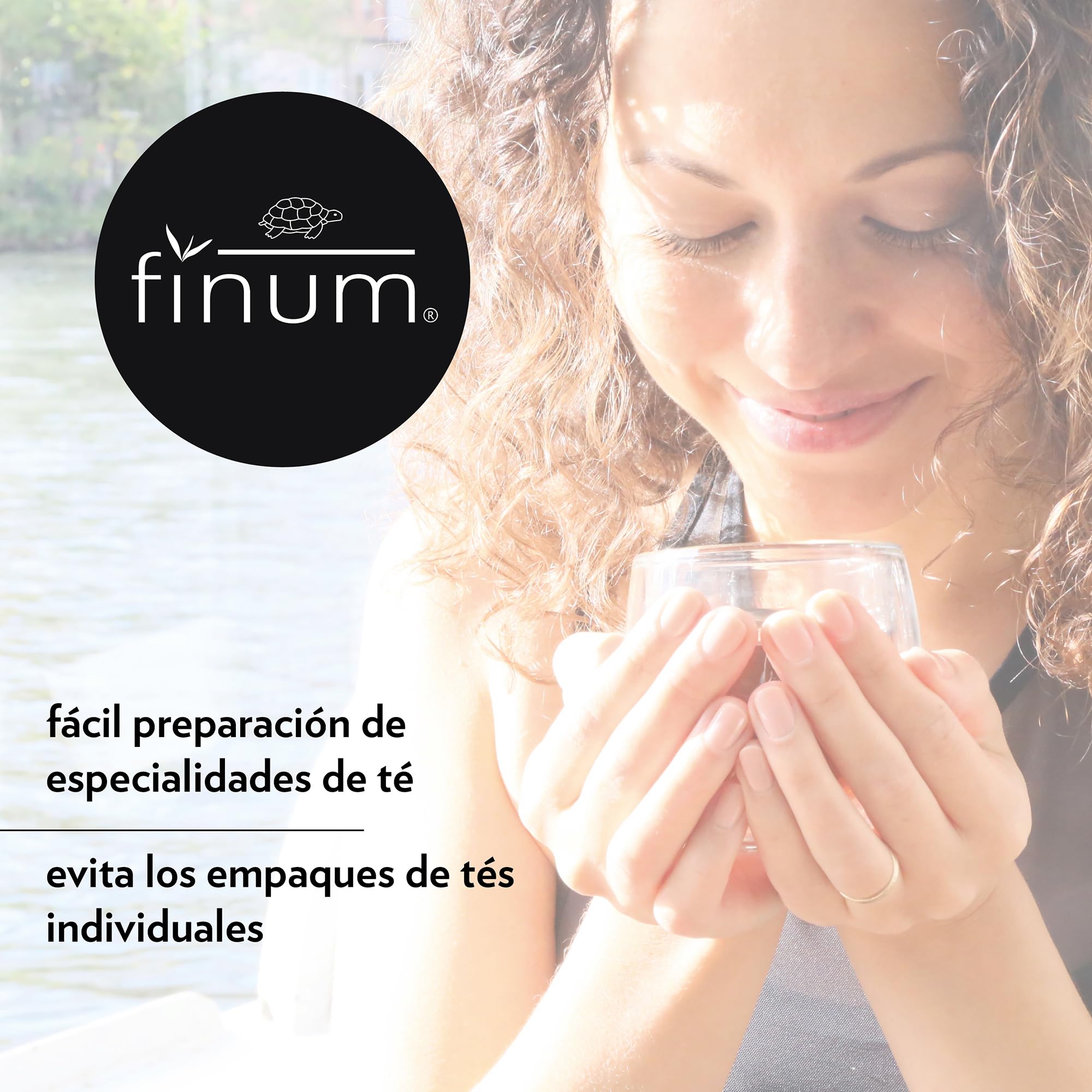 finum Endurance Finium Collection Filtro de té de Papel, Blanco, 100 Unidad (Paquete de 1), 12
