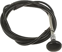 Dorman 55199 Universal Control Cable 15 Ft with 2 In Black Knob - Multi-Purpose Accelerator Cable Replacement