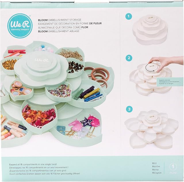 We R Memory Keepers Storage - Embellishment Storage - Mint