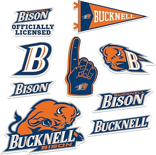 Miniatura 105 de Universidad de Florida Central - Paquete variado de 9 calcomanías de vinilo grandes de lujo - Laptop, botella de agua, álbumes de recortes, tableta