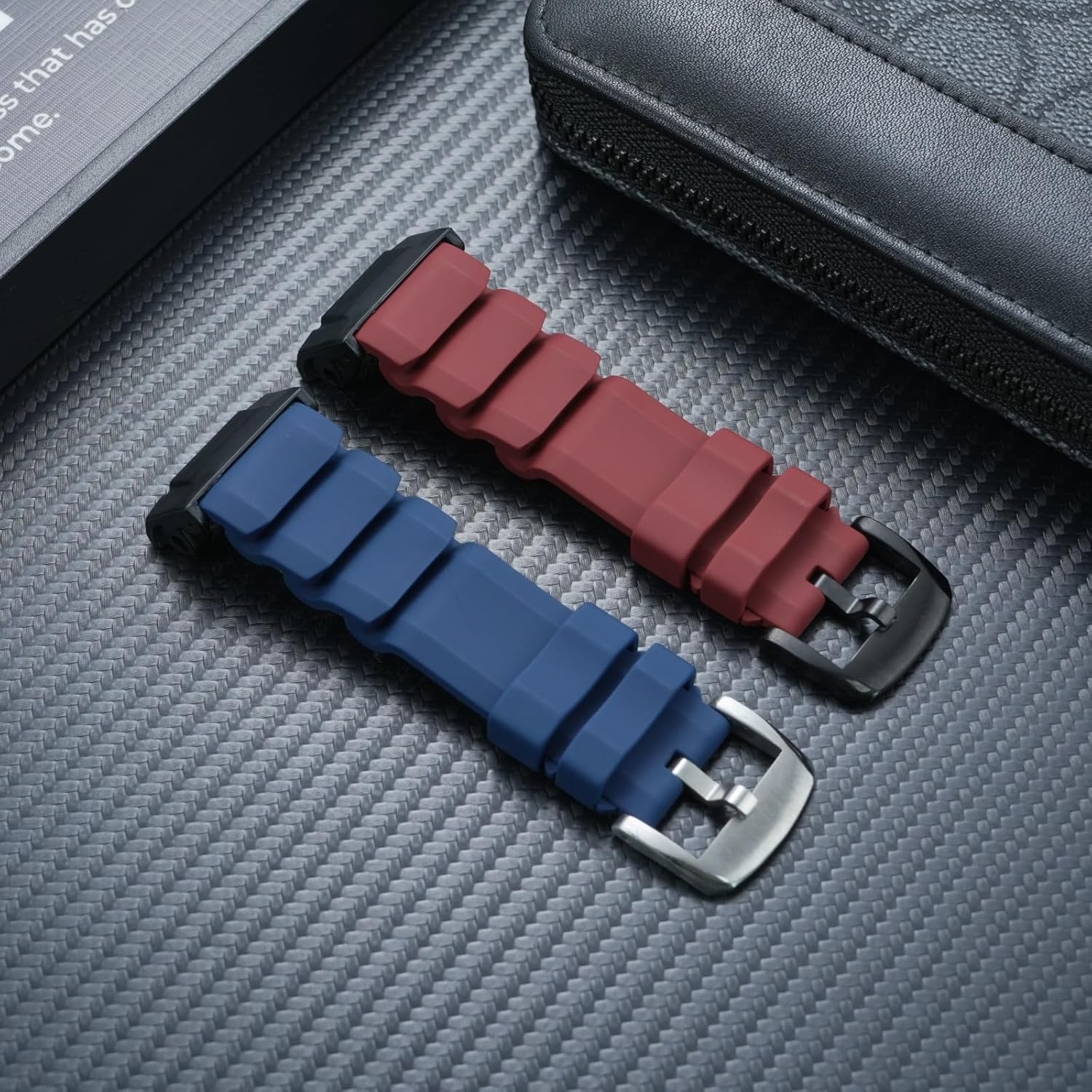 Compatible with Casio G-SHOCK Mudmaster 3rd Generation GWG-B1000 series waterproof silicone watch band.