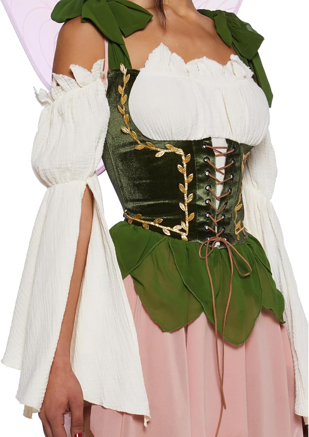 Dolls Kill Renaissance Fairy Costume - Medieval Pixie Sprite Outfit by Trickz N' Treatz