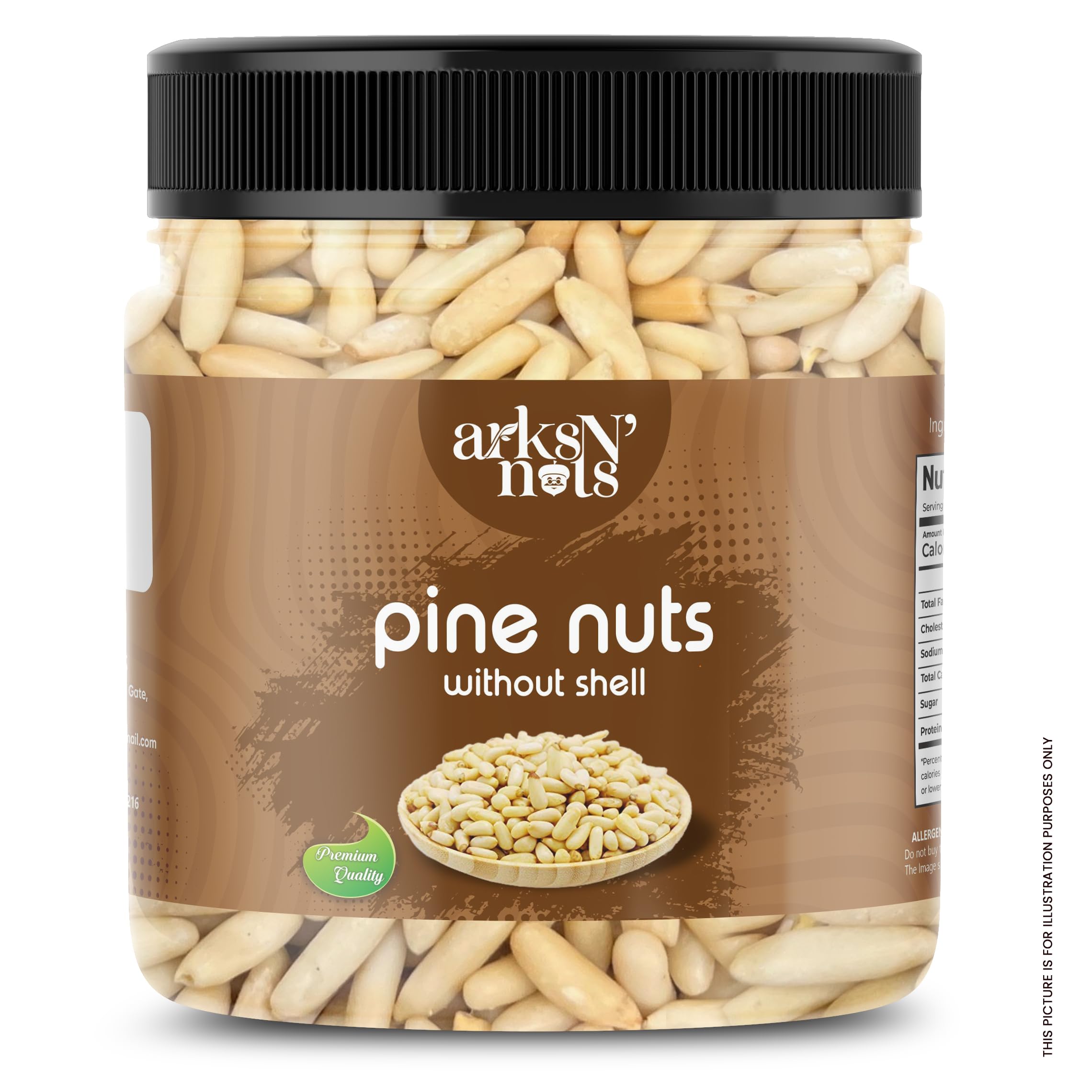 ARKS N NUTS Chilgoza Dry Fruits Without Shell nut Jumbo Size Pine Nuts (Chilgoze/Chilgoja) | Pine Nuts without Shell | Chilgoza Giri | Chilgoja Seeds | Premium Pine Nuts Whole (950 g) (B0CMQBDHSF) Amazon Price History, Amazon Price Tracker