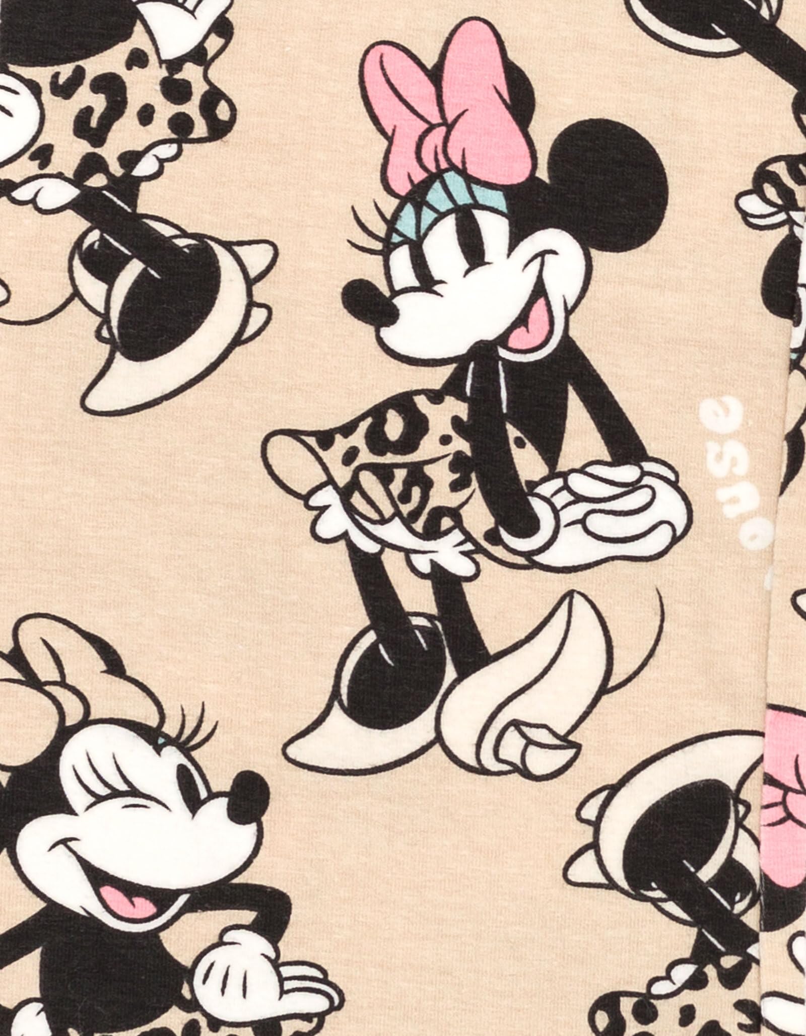 Disney Minnie Mouse - Felpa in pile e pantaloni svasati, per bambine e bambine