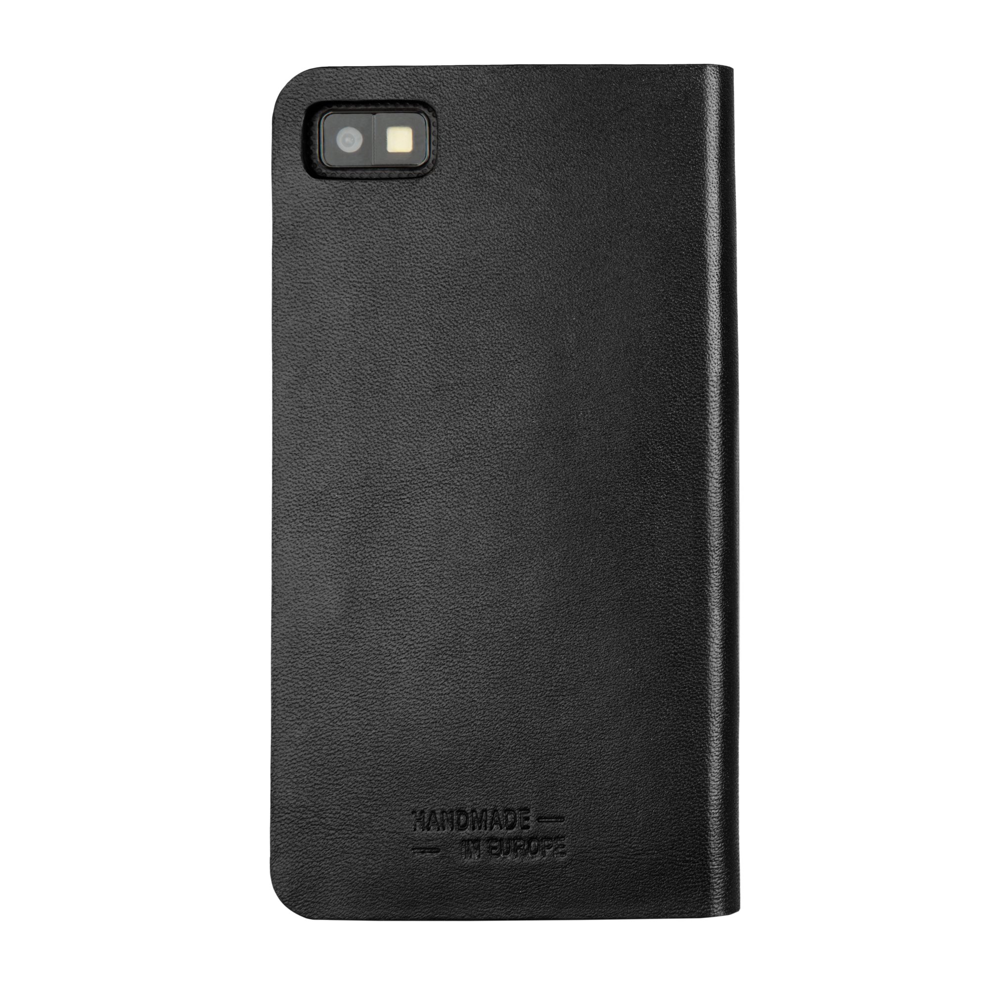 Bugatti 8251 - Carcasa de tipo libro Barcelona para Blackberry Z10, negro