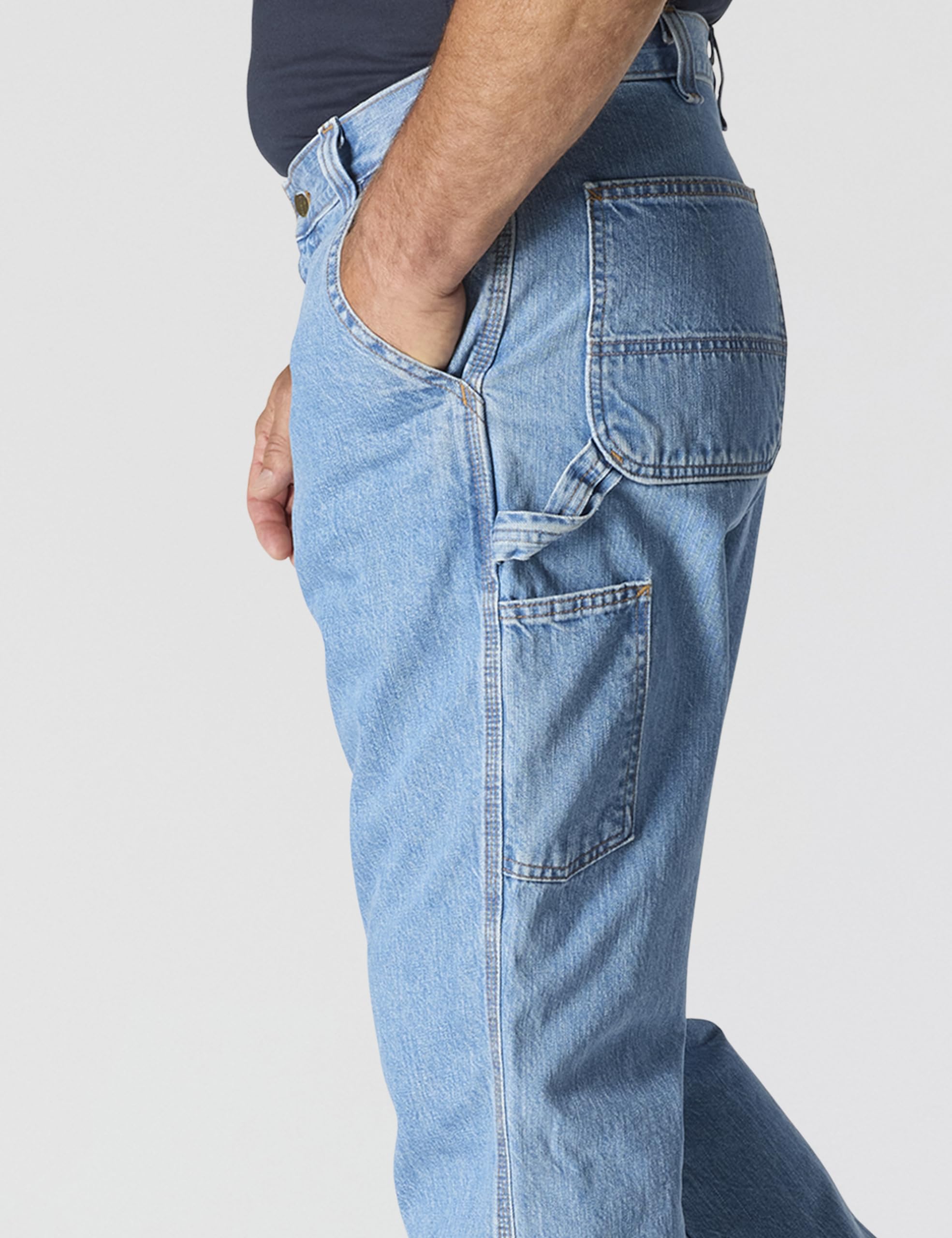 Snapklik.com : Carhartt Mens Loose Straight Denim Dungaree