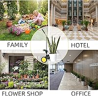 Vista 6 de Carrito para Plantas Rodante con Ruedas Resistente, Brazo de Agarre Ajustable Rodillos para Plantas de Exterior, Se Adapta a Macetas de 8" a 30