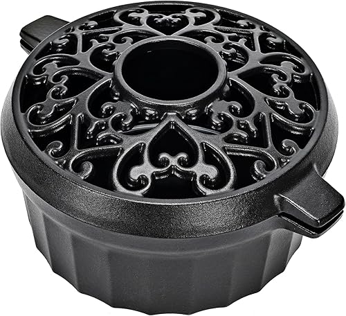 Estufa de leña - Humidificador de estufa de leña de hierro fundido con revestimiento de esmalte de porcelana, olla de vapor para chimenea,