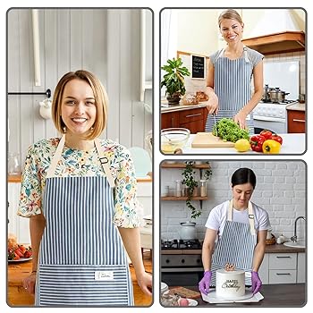 Tablier étanche Cuisine Tablier De Cuisine étanche QEEROYO - Noir, Professionnel Et Pratique Pour Chef Amateur Tablier Chef Noir