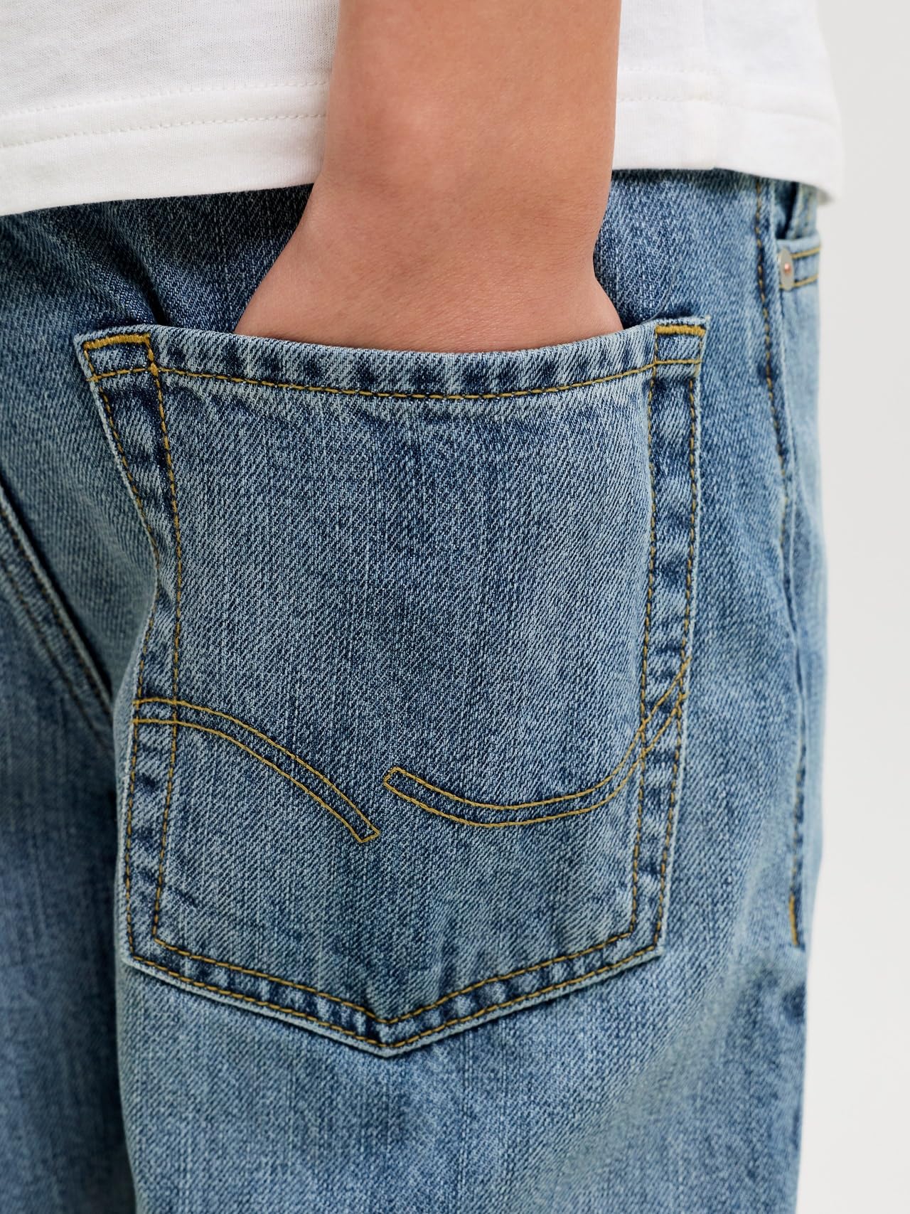 JACK & JONES JJIALEX Jjoriginal AKM 282 Jnr Jeans Baggy Fit Boys