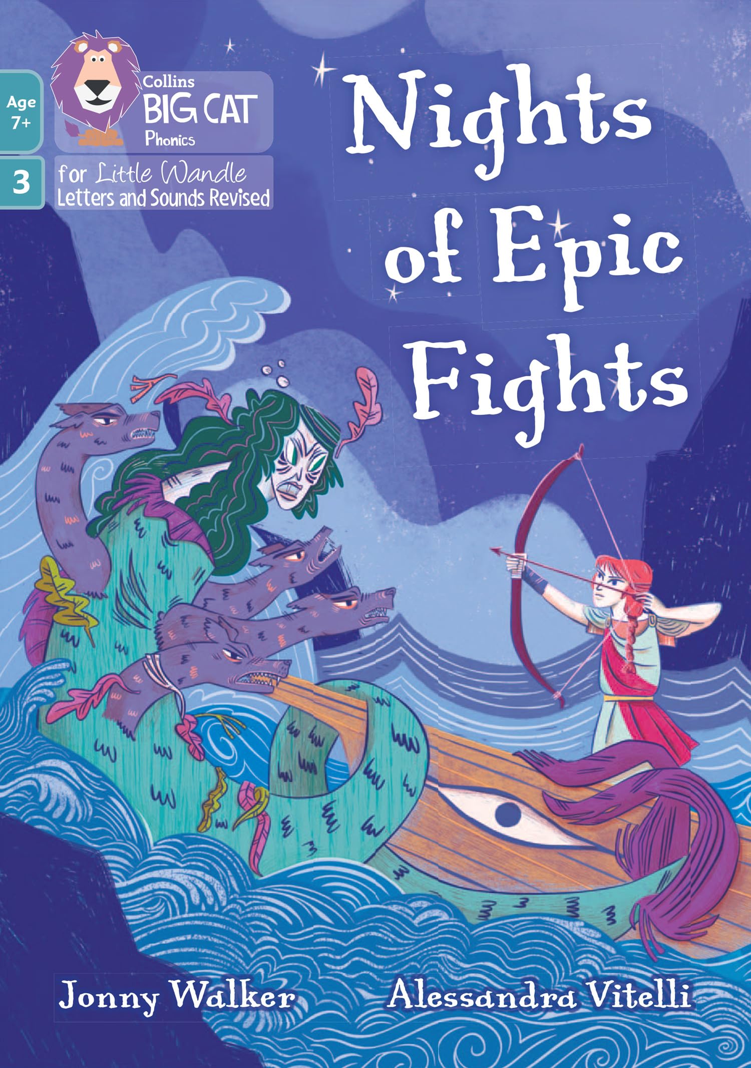 Nights of Epic Fights: Phase 3 Set 1 Blending practice (Big Cat Phonics for Little Wandle Letters and Sounds Revised – Age 7+)