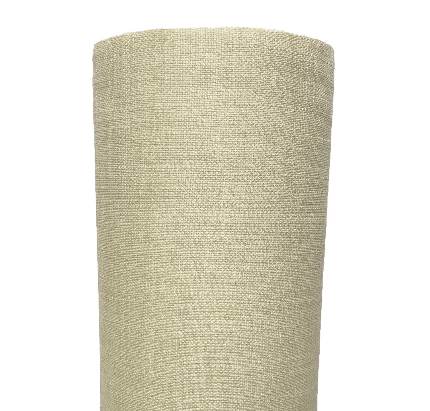 A-Express Aspecto de Lino Tela Suave Cortinas Bolsa Diseñadora de Ropa Material de modista 145cm ancho - 5 Metro (500cm x 145cm) Natural