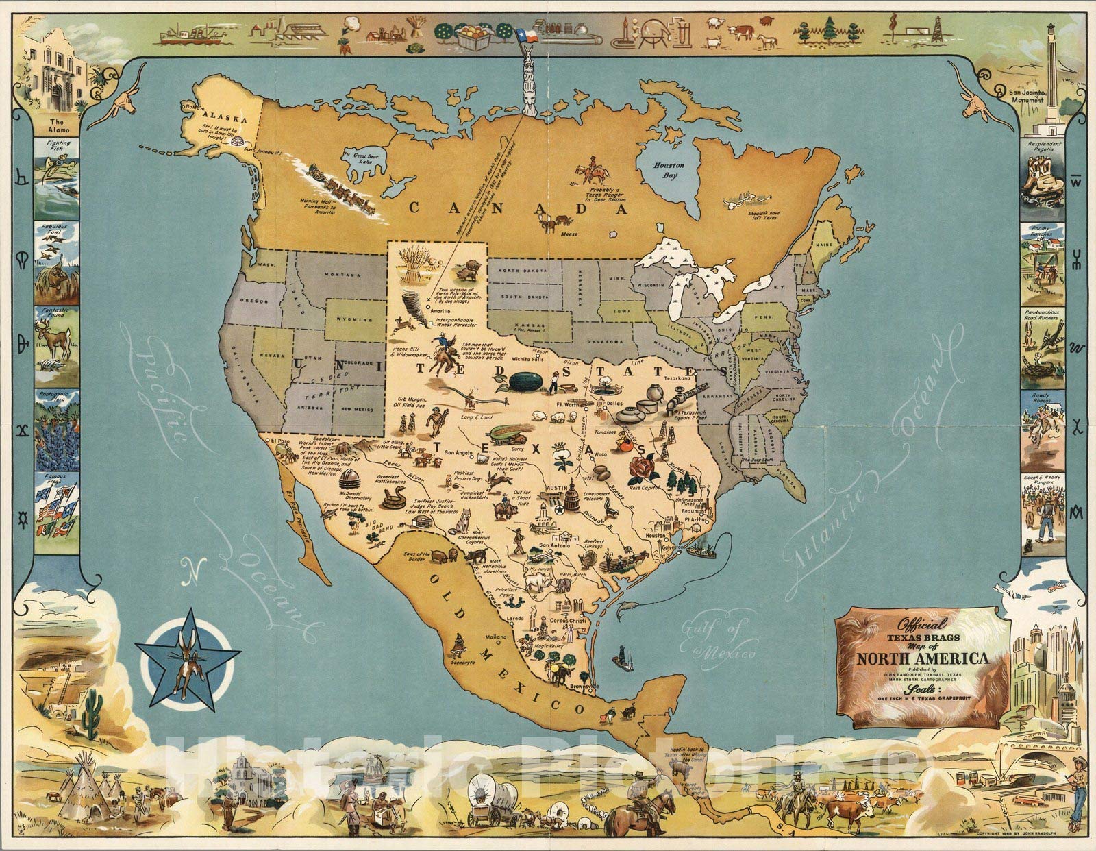 洋書 The united states in old maps and prints wmark-princegeorgemd1878_usa.