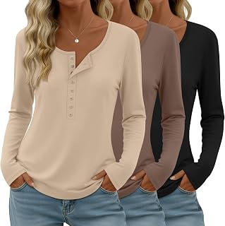 Velvelhall Womens Layering T Shirts Apricot