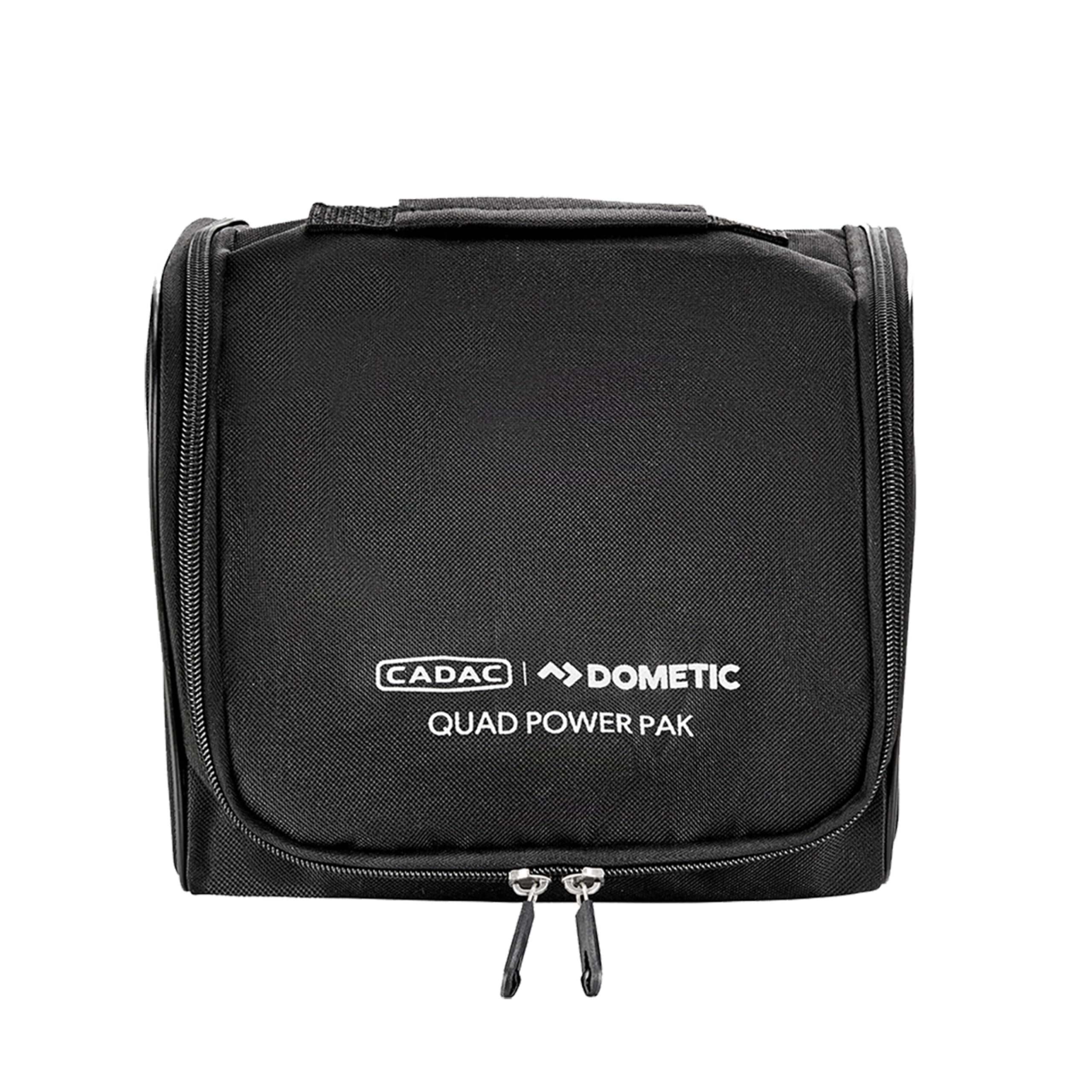 CADAC - Quad Power Pak - Alimentation en gaz légère et portable - Libération rapide - Incl. Sac de transport - Camping - 8 heures d'essence - Les incontournables du barbecue - Utilisation en extérieur
