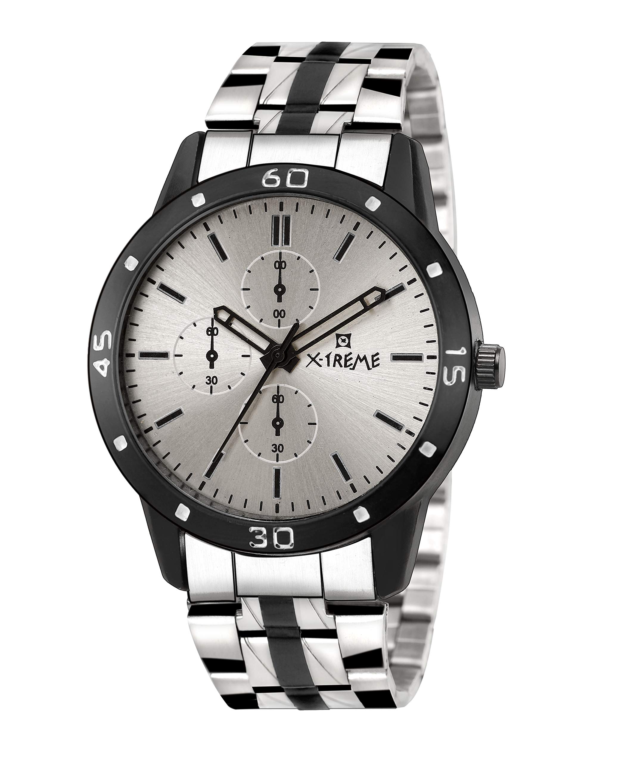 Xtreme Round Silver Dial Watch for Men (XM-GR068-SLSB) (B08CSFZGFK) Amazon Price History, Amazon Price Tracker