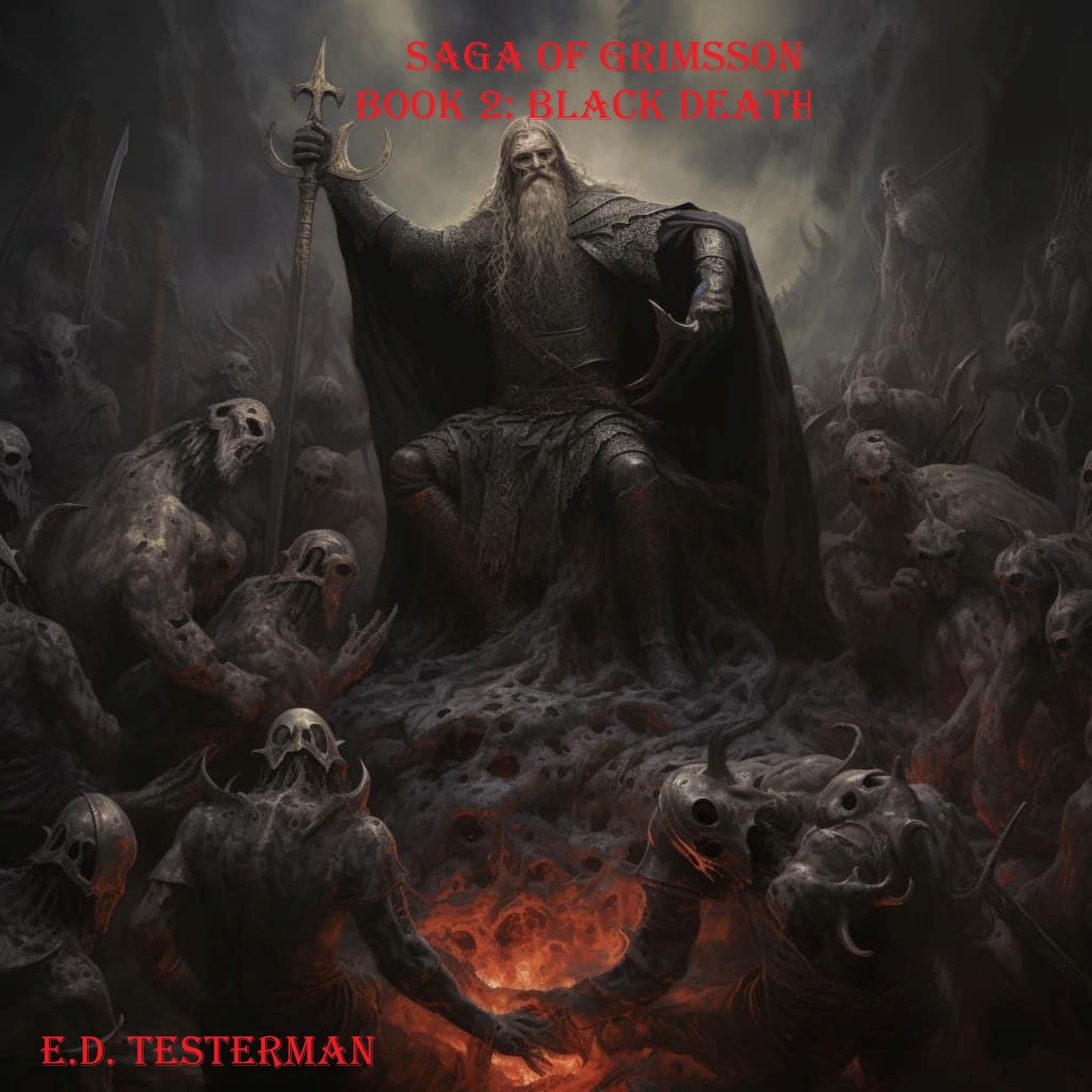 Cover art for Saga of Grimsson, Book 2: Black Death