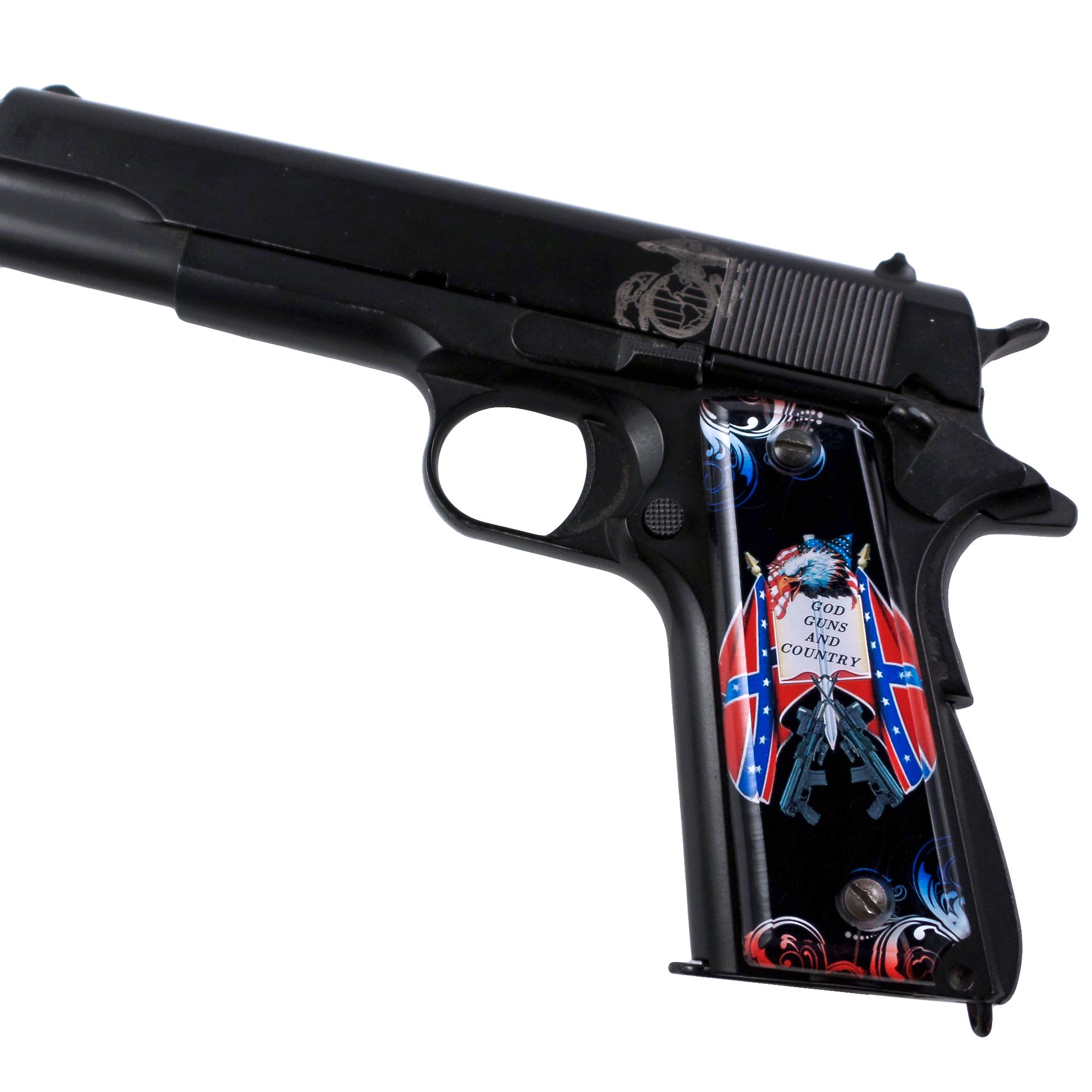 Amazon.com : Custom 1911 A1 Full Size God and Country SPD