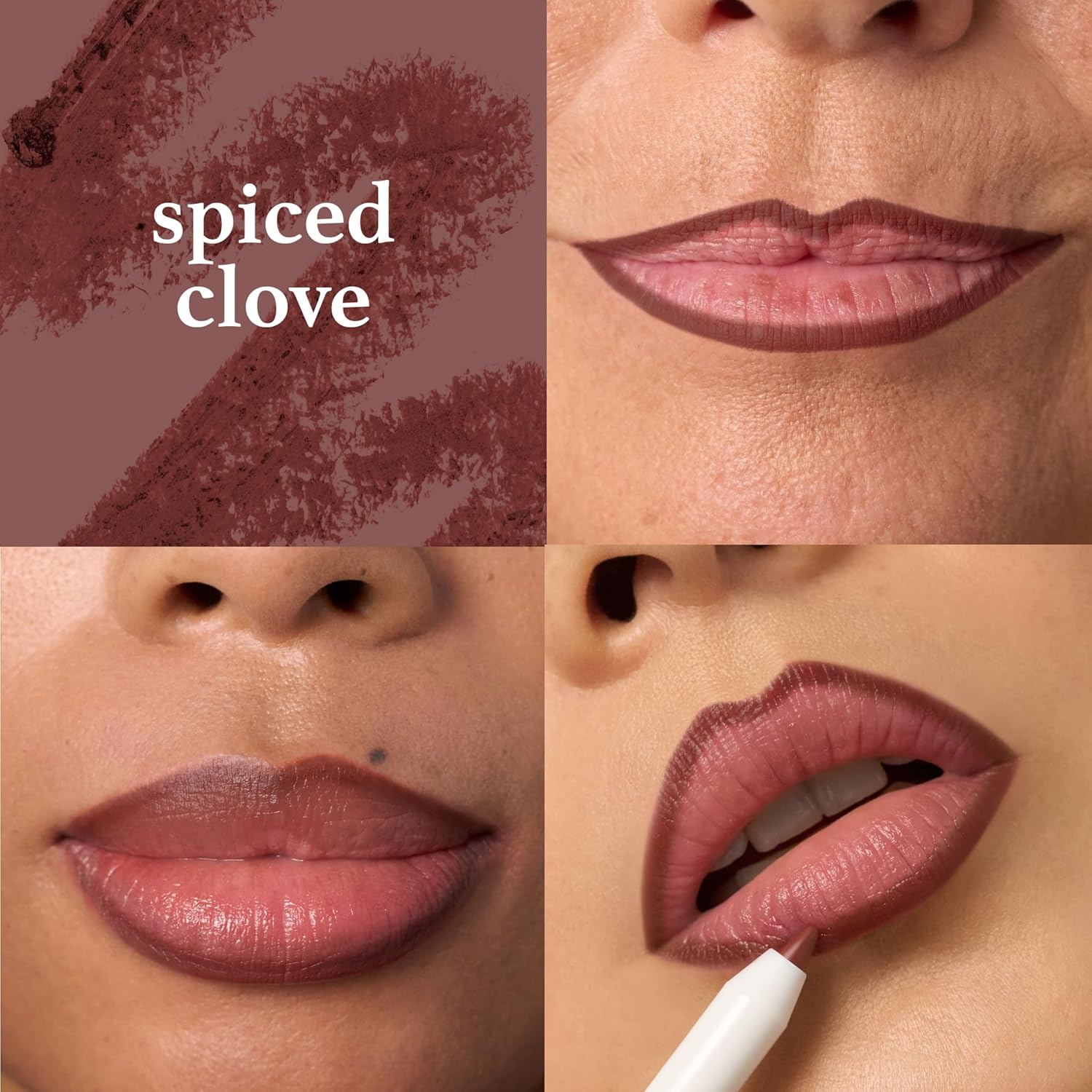 Julep With a Trace Retractable Creamy Long-Lasting Lip Liner, Spiced Clove - Image 2