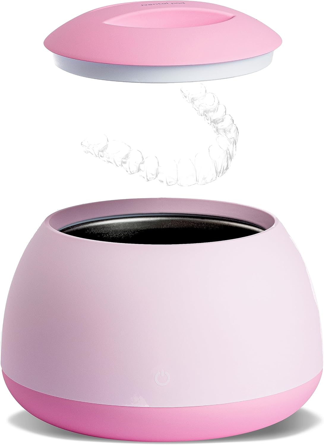 Zima Dental Rose Pink Dental Pod Cleaner for Dentures