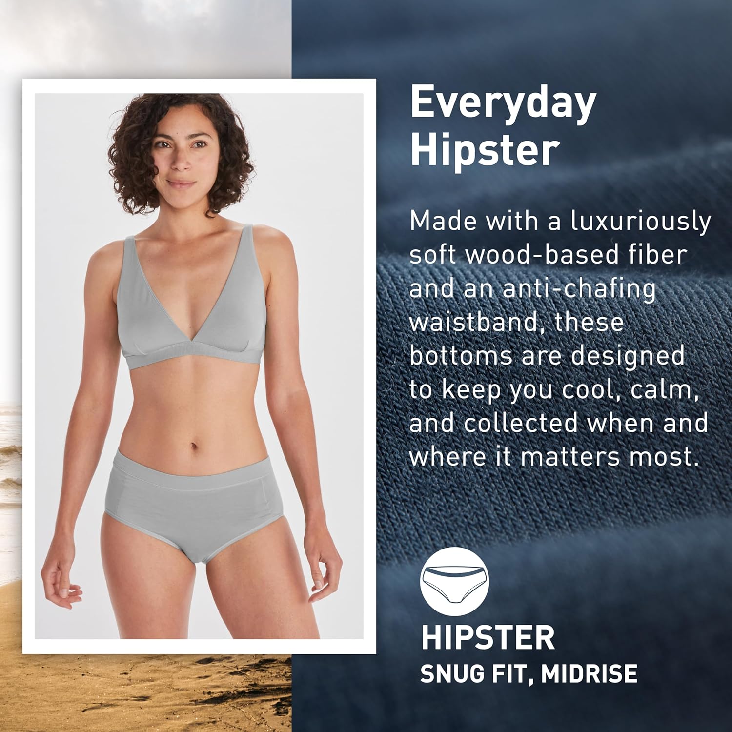 ExOfficio Women's Everyday Hipster - Lightweight Knit Jersey Travel Underwear - Image 3