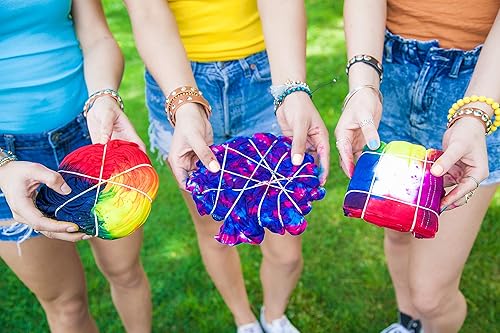 Miniatura 5 de Kit de teñido anudado en un solo paso Tulip Unicorn, fácil para niveles de habilidad principiante, 8 botellas pre-cargadas de fácil extrusión,