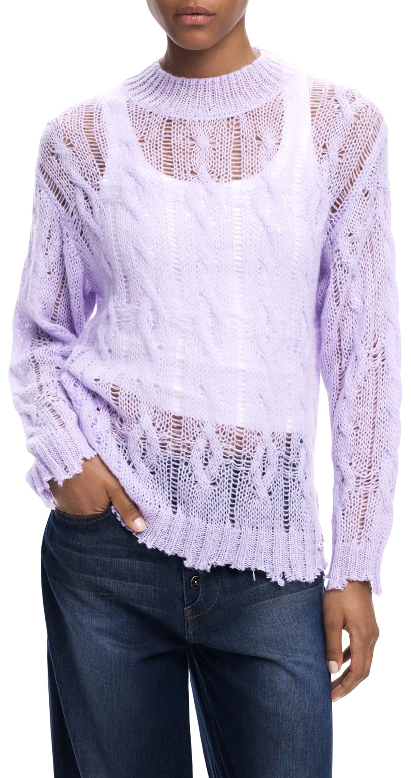 Desigual Jers_Helsinki Sweatshirt Mujer (Pack de 1)