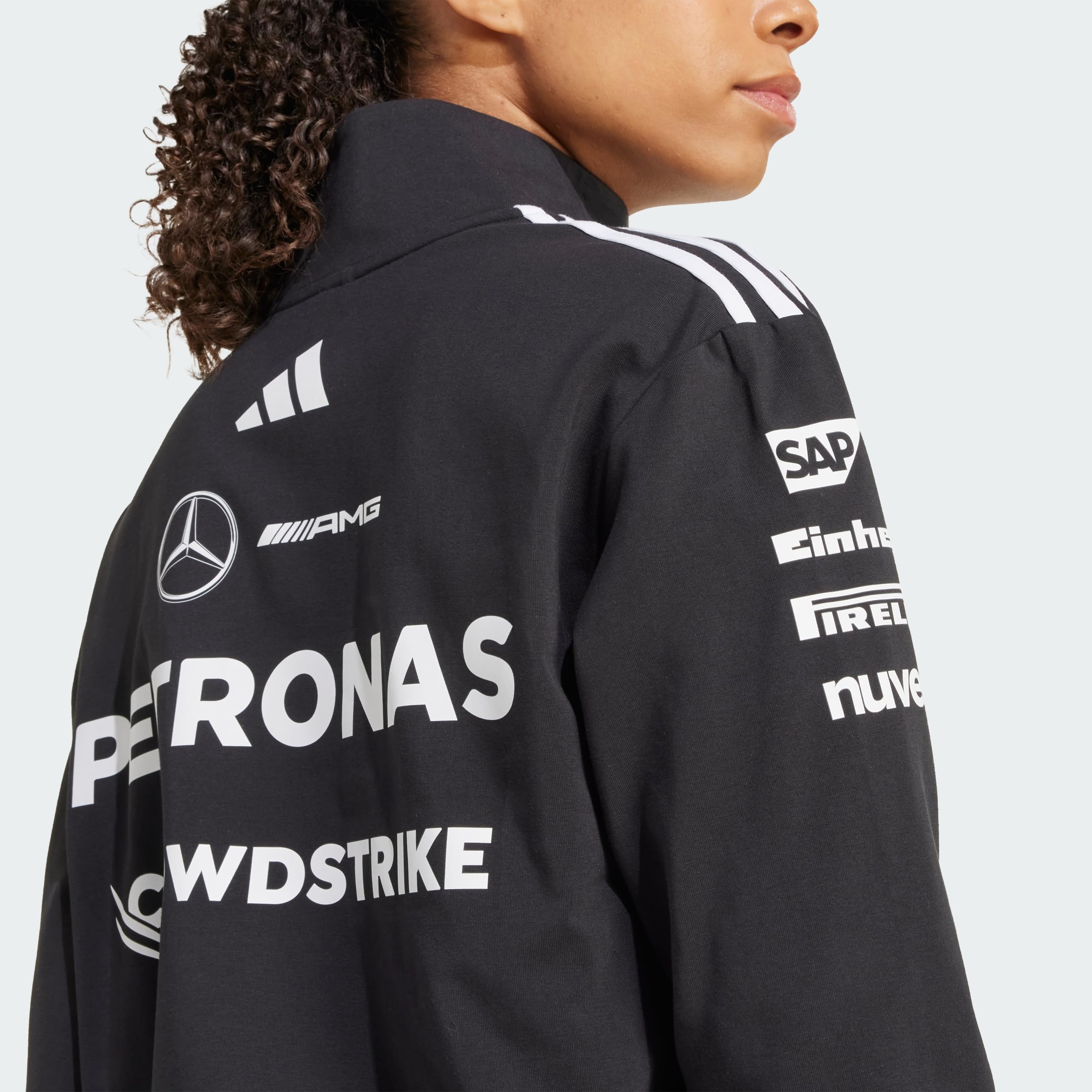 adidas Mercedes - Amg Petronas Formula One Team Team Quarter Zip Women Sudadera Mujer