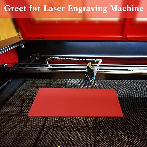 Miniatura 5 de 2 hojas de sellos de goma para máquina de grabado láser, hojas de sello de goma A4 para cortador láser, hojas de goma suave para hacer sellos de