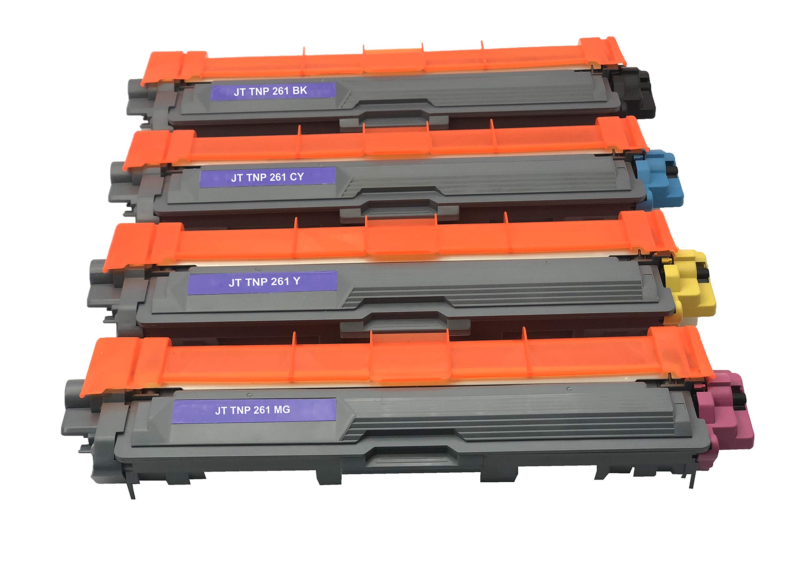 JET TONER TNP 261 (C/M/Y/B) Toner Unit Compatible Cartridge Used in Brother HL 3140CW, HL 3150CDN, HL 3150CDW, HL 3170CDW, MFC 9130CW, MFC 9140DN, MFC 9330CDW, MFC 9340CDW