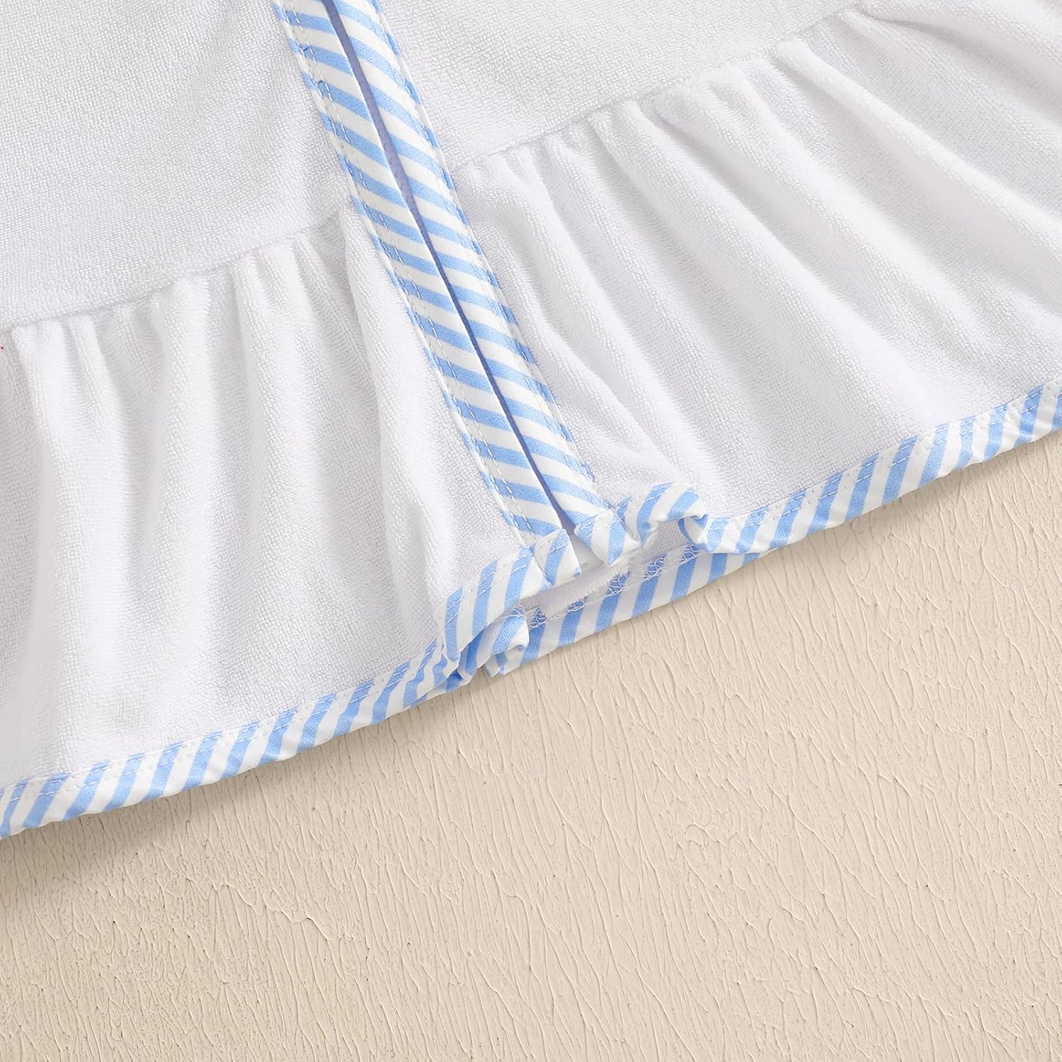 Nituyy Toddler Girls Boys Swim Cover Up Terry Cloth Swimsuit Coverup Wraps Zipper Bathing Suit Pool Beach Poncho Cover-Ups - Image 6