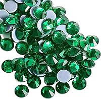 Vista 54 de Beadsland Hotfix - 2880 diamantes de imitación de cristal con parte trasera plana para manualidades, ropa, decoraciones de bricolaje, cristal AB