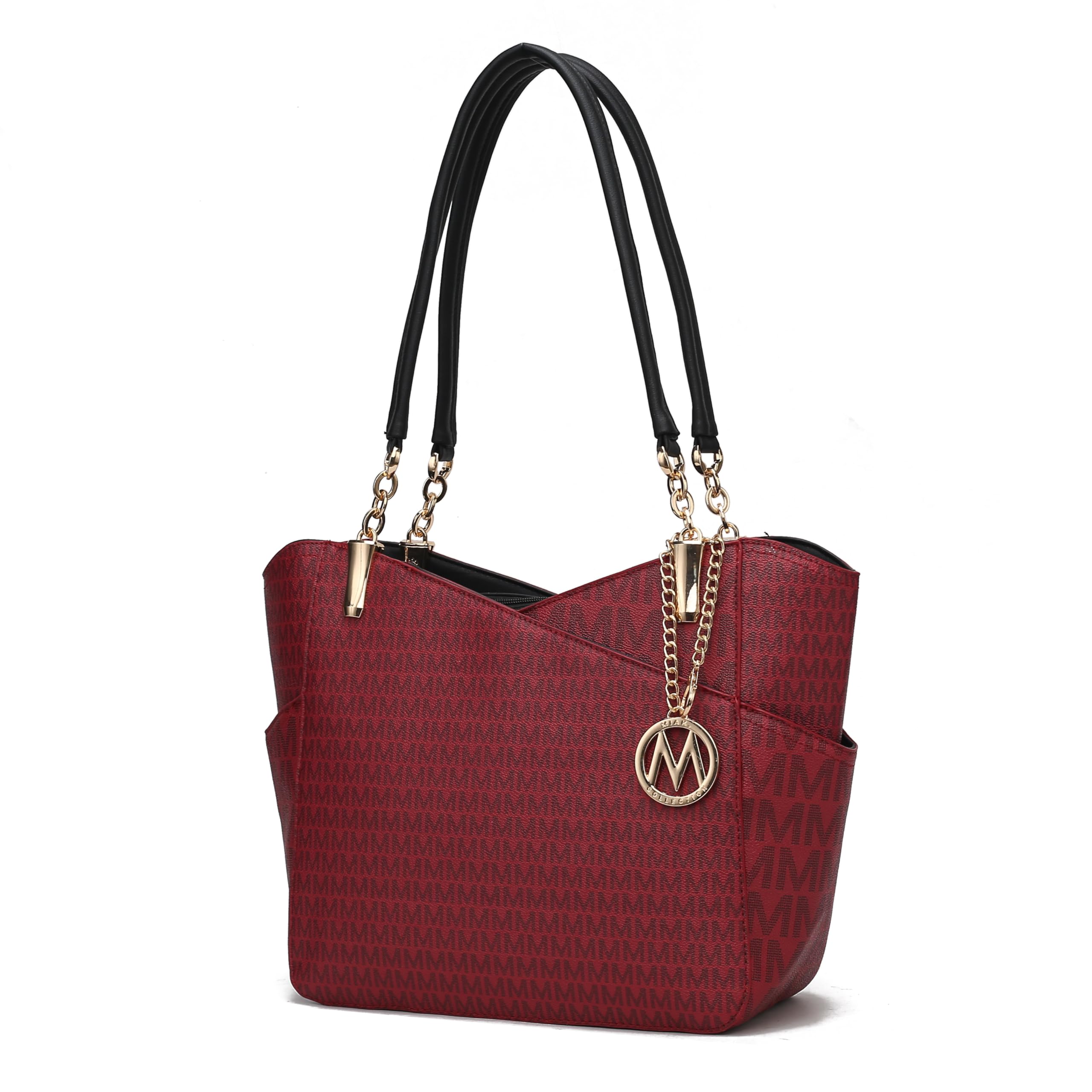 MKF Collection Signature Tote Bag for Women Shoulder bag Vegan