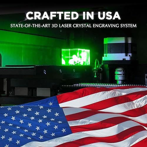 Miniatura 2 de 3D LovePix Foto de cristal 3D personalizada, base de luz multicolor opcional, caja de regalo, Foto de cristal grabado con láser 3D personalizada