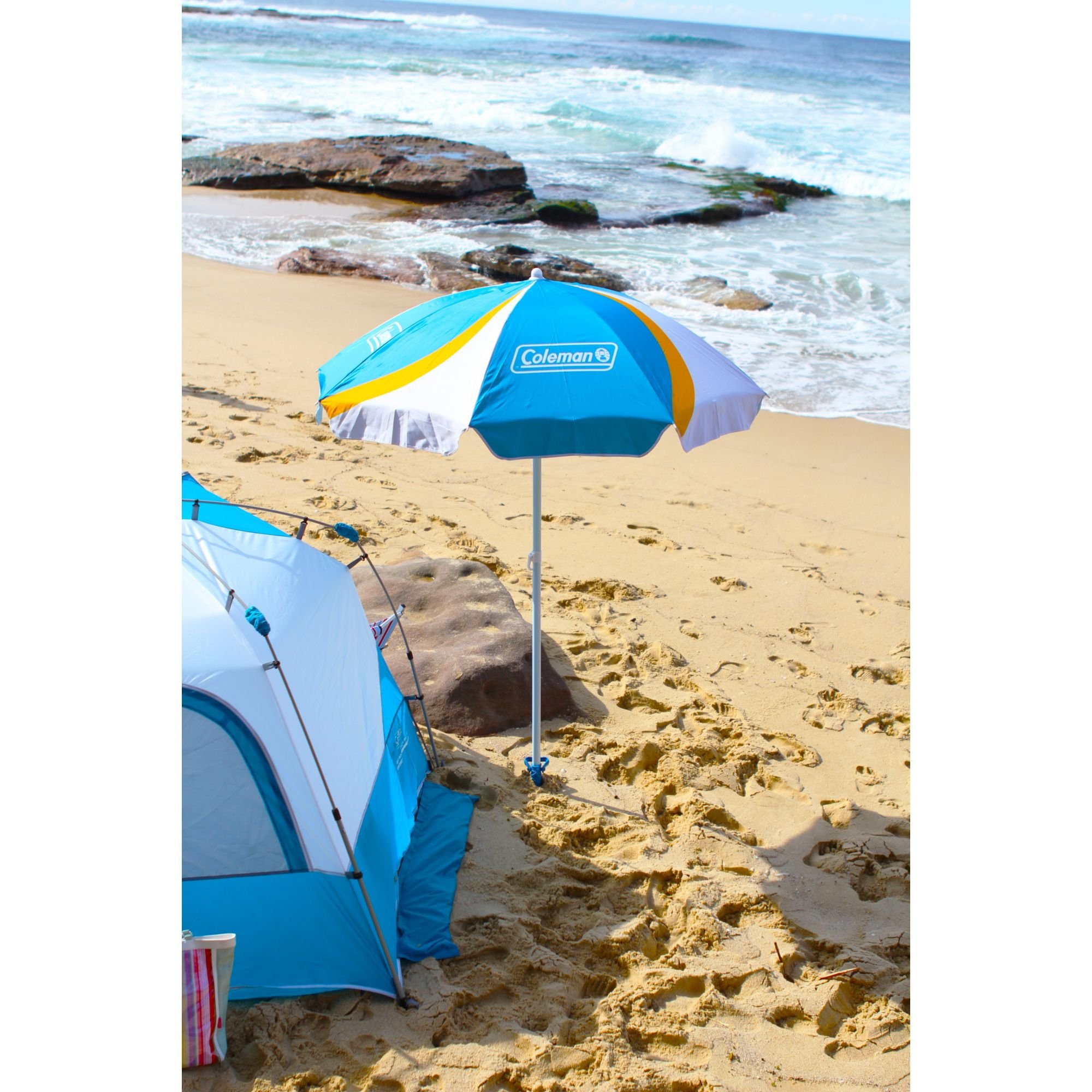 Coleman 7-Foot Beach Umbrella - Beach umbrella