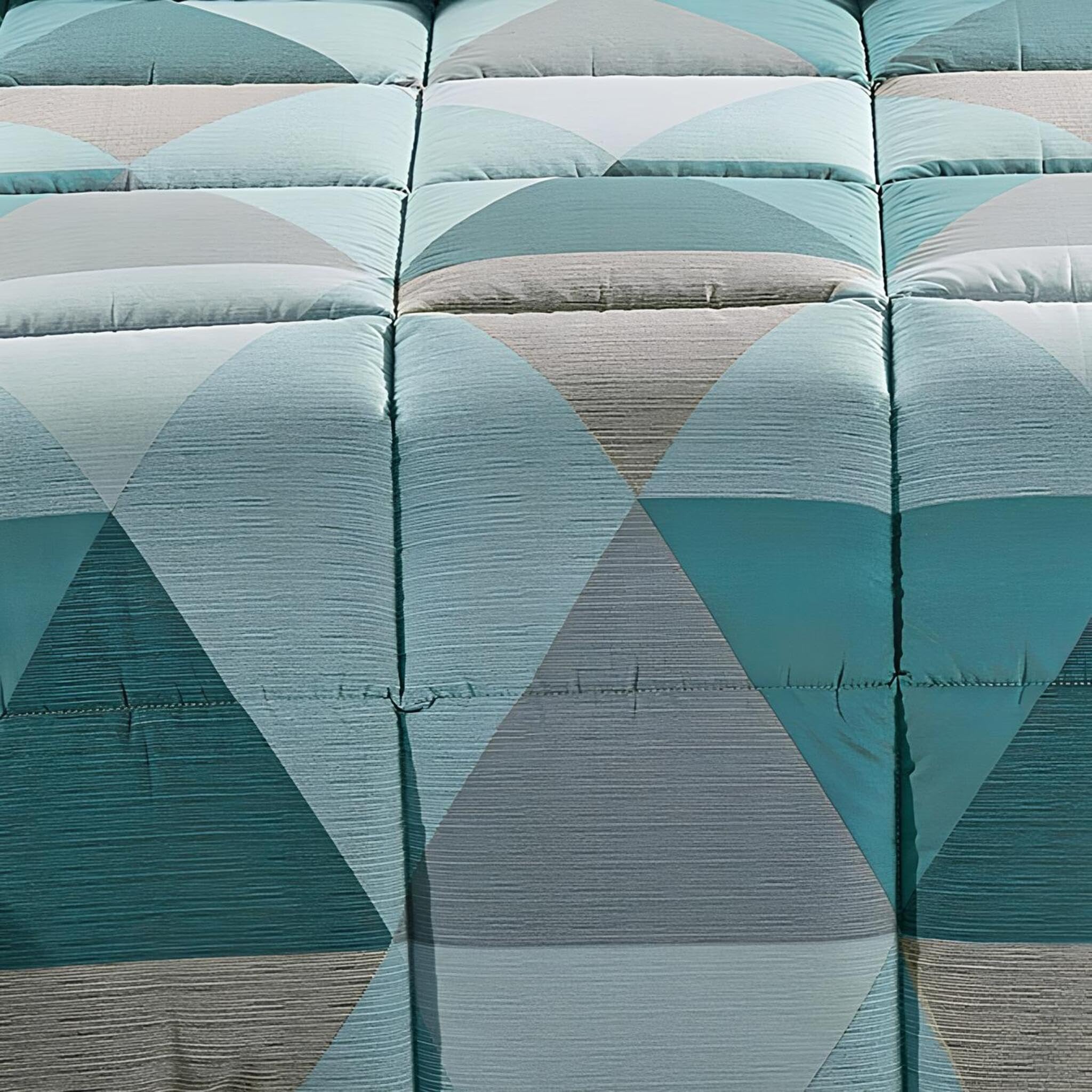 Caleffi Trapunta Matrimoniale Invernale in 100% Cotone Art. Londra 260x265 cm - Anice
