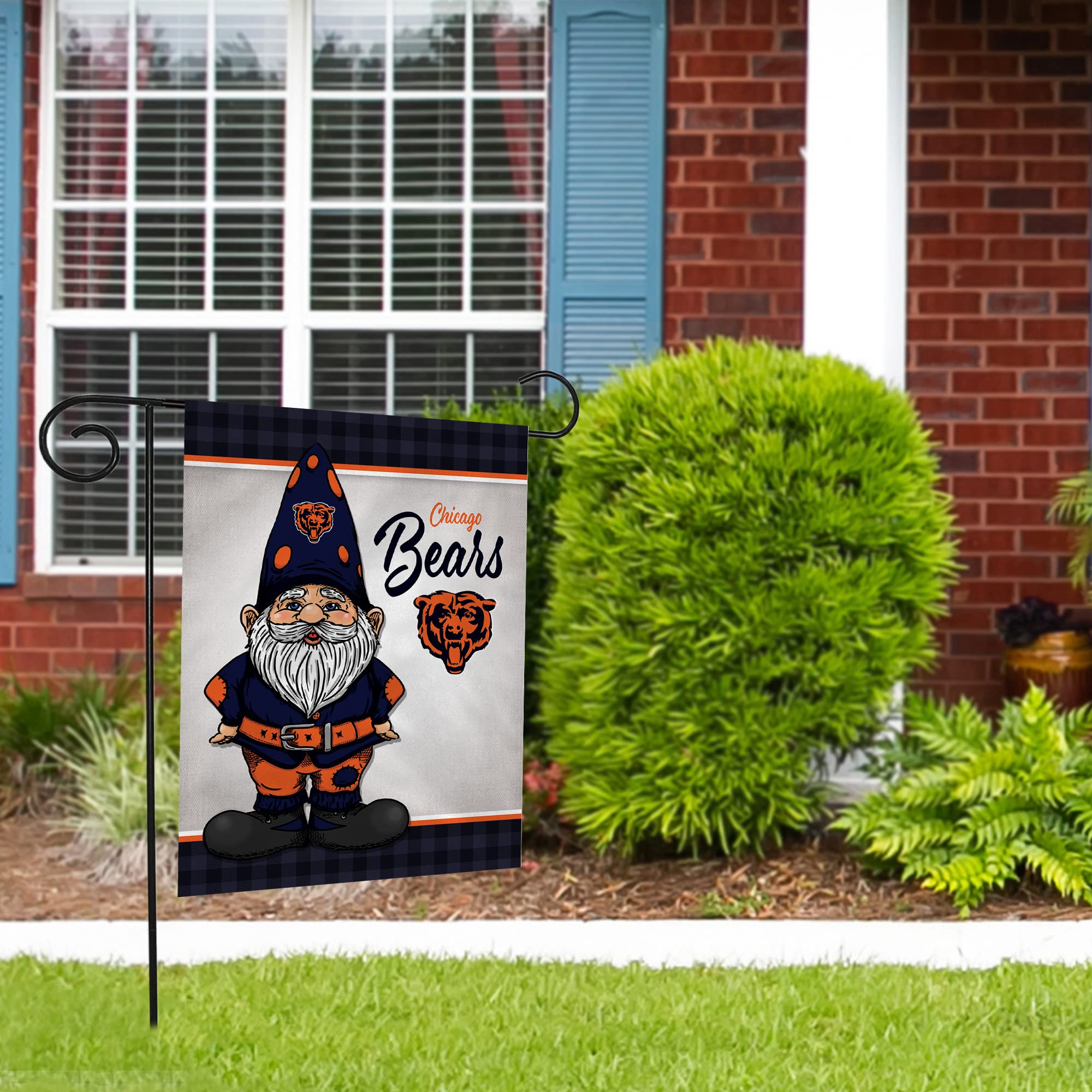 Rico Industries NFL Football Chicago Bears Gnome Spring 13