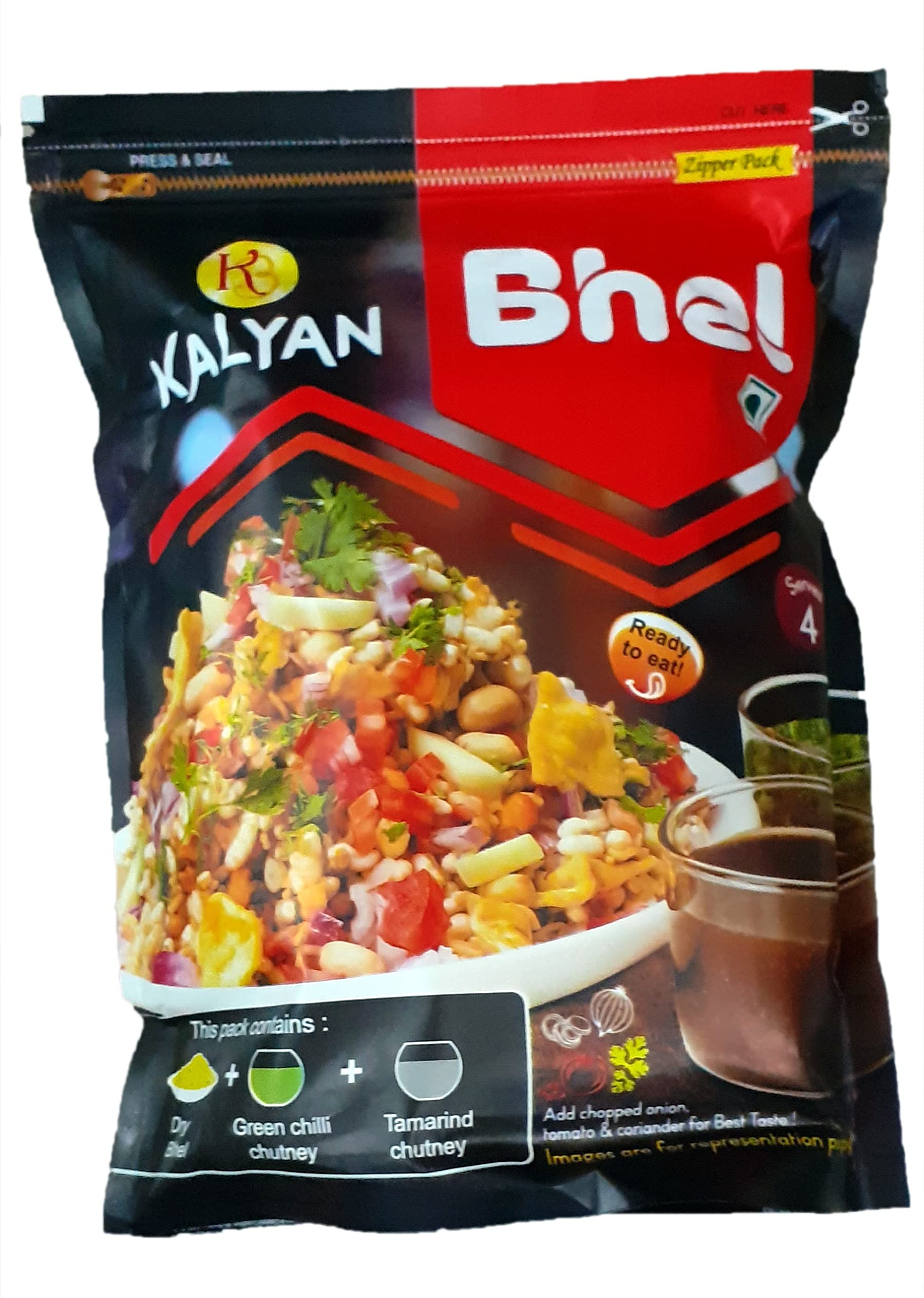 Kalyan Bhel with Tamarind and Green Chilly Masala - Pack of 1 (B08R9TTKPV) Amazon Price History, Amazon Price Tracker