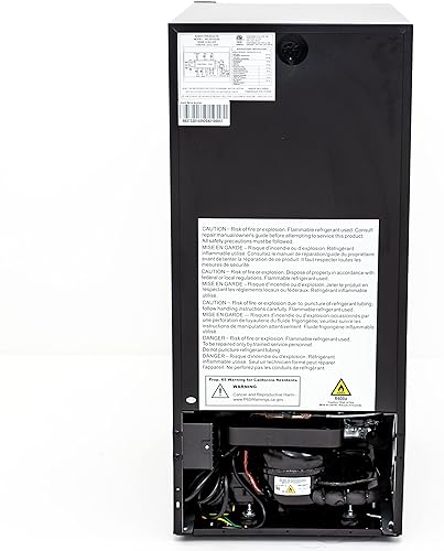 Miniatura 6 de Avanti WC3015S3S - Enfriador de vino independiente con capacidad para hasta 30 botellas, construcción de acero inoxidable, color negro