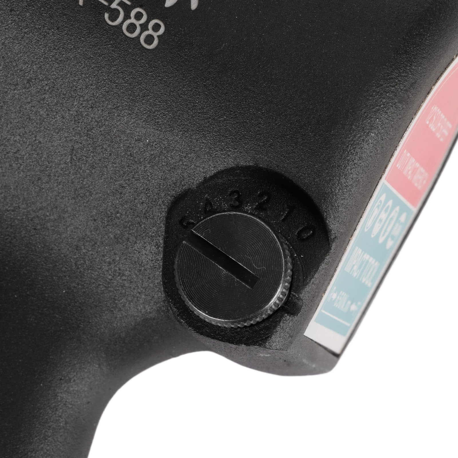 YWBL-WH Avvitatore a Percussione Pneumatico in Acciaio Legato 1/2 in Drive 720N·m 7800RPM Antiscivolo Facile Controllo della Torsione per Meccanici di Riparazione di Automobili