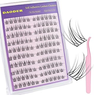 DAODER Extensiones de pestañas autoadhesivas ...
