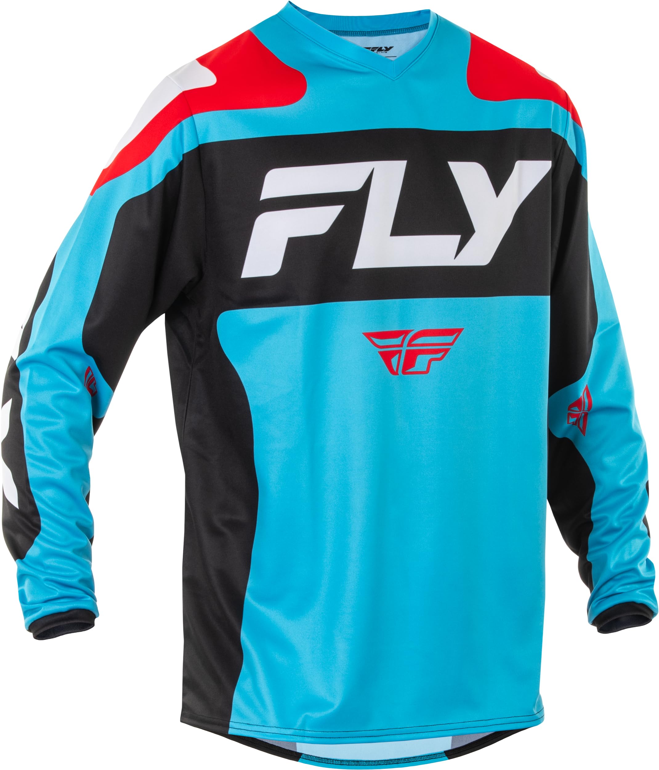 Amazon | Fly Racing メンズ F-16 ジャージ(シアン/ブラック/ホワイト 