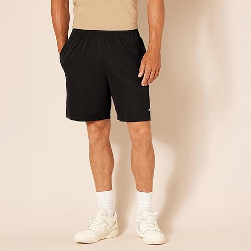Miniatura 3 de Tienda Essentials - Pantalones cortos de entrenamiento de corte suelto con tecnología de rendimiento para hombres atléticos de baloncesto y