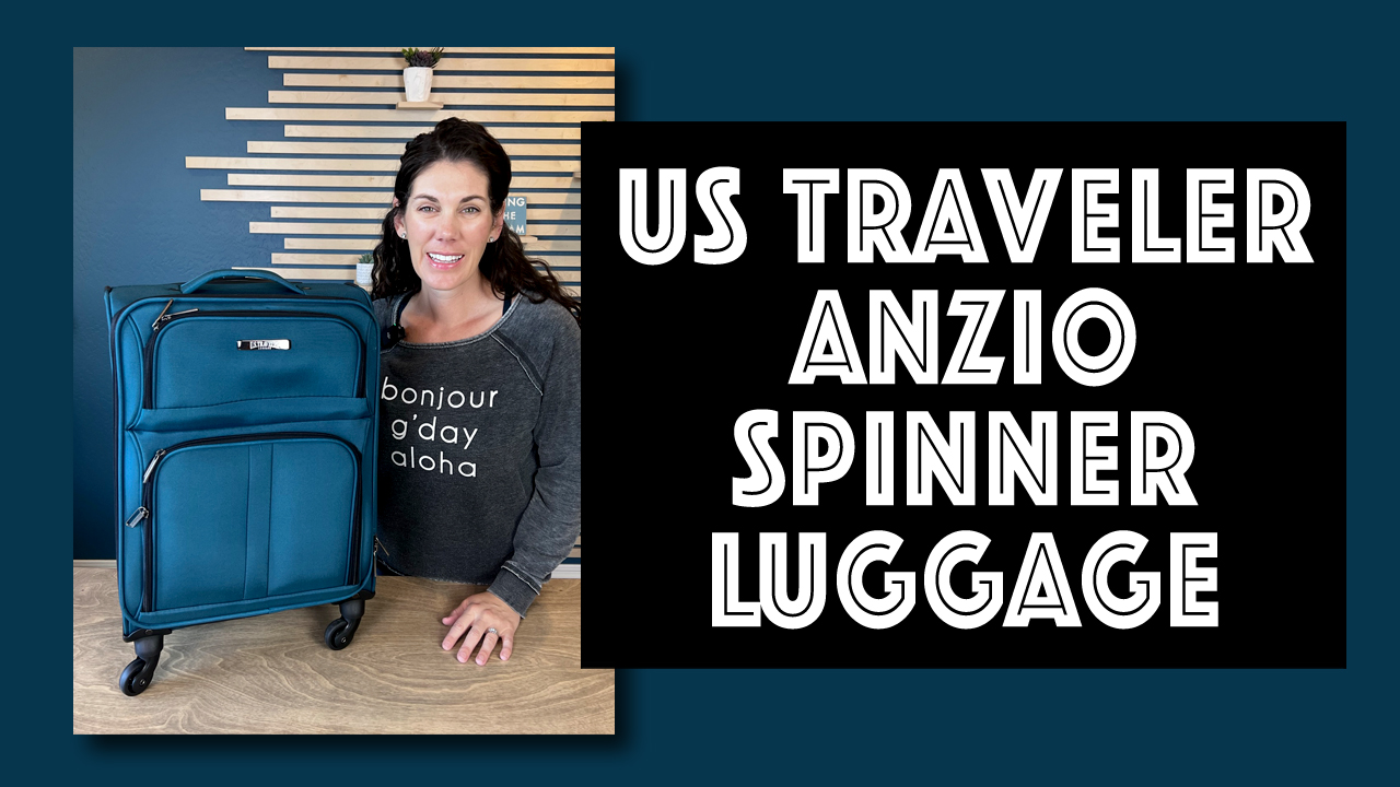 Watch US Traveler Anzio Softside Spinner Luggage on Amazon Live