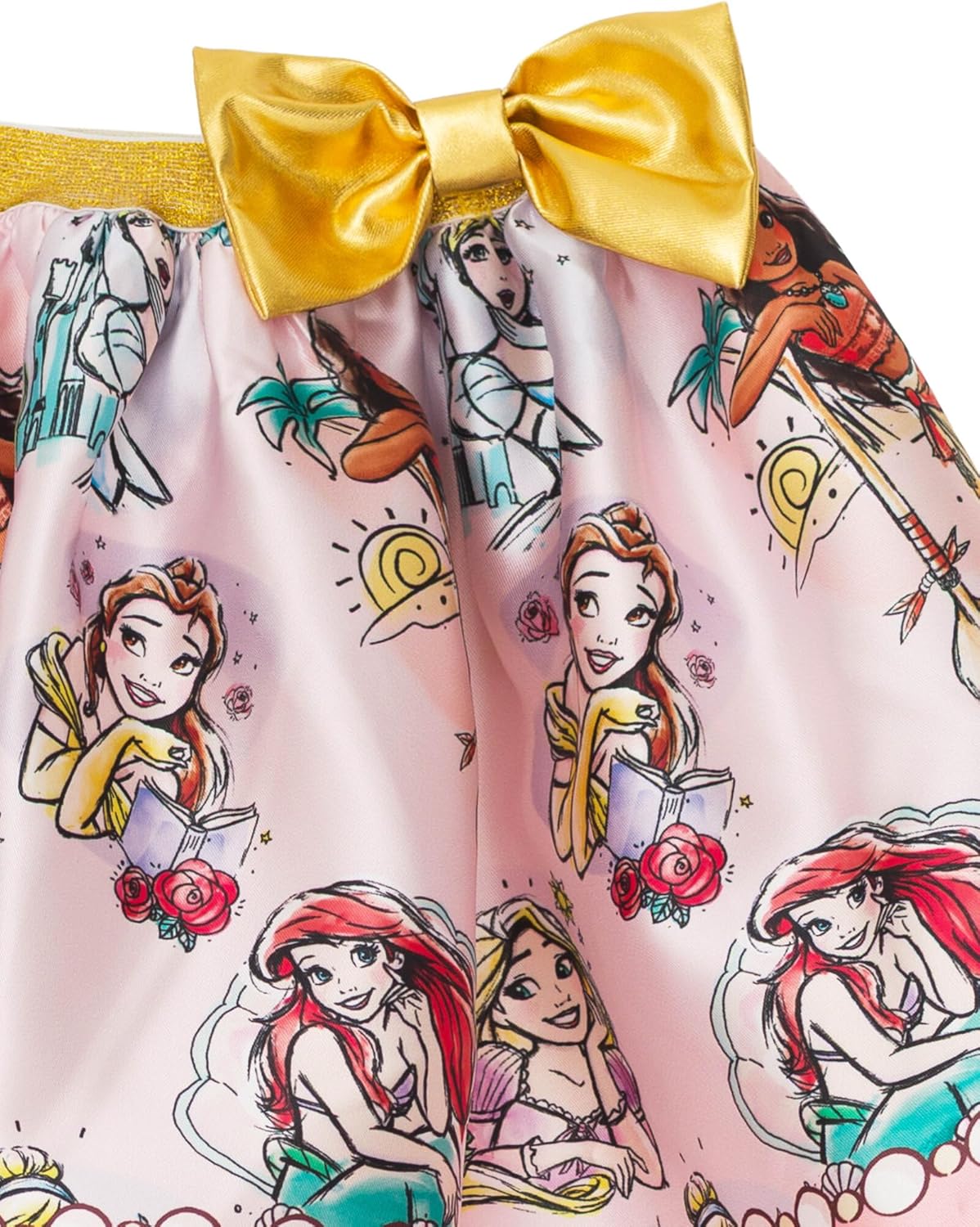 Disney Girls Tank Top and Satin Skirt Toddler to Big Kid Sizes (2T - 14-16)