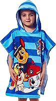 Vista 2 de Paw Patrol Poncho de toalla con capucha para niños talla única