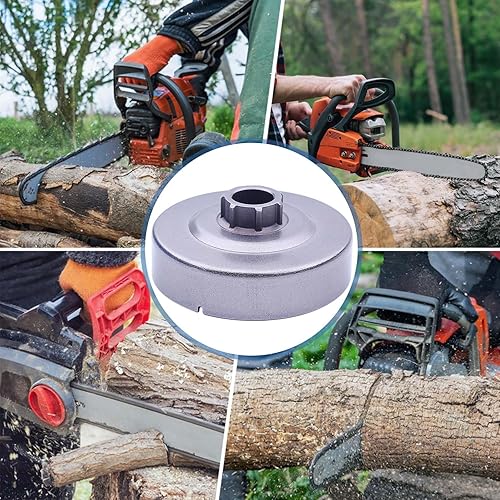 Miniatura 7 de AUMEL Kit de engranaje helicoidal de la bomba de aceite de la rueda dentada del tambor de embrague para Stihl MS290 029 MS390 039 MS310 Pieza de