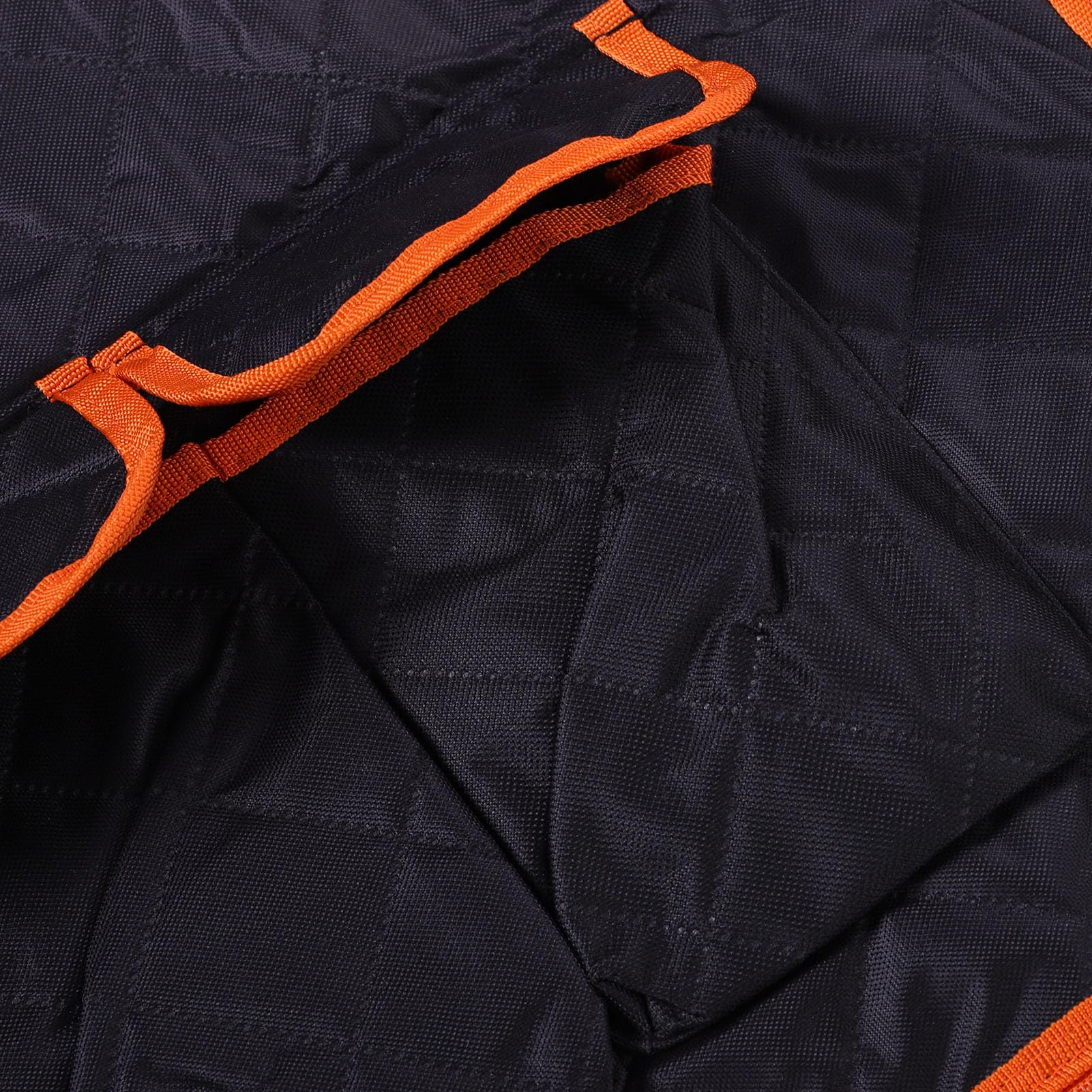Funda para Asiento de Coche para Perros, Hamaca Impermeable a Prueba de Arañazos con Ventana Transpirable y Material Mejorado, Compatible con Sedanes, Camionetas y SUV, Actúa como (Naranja