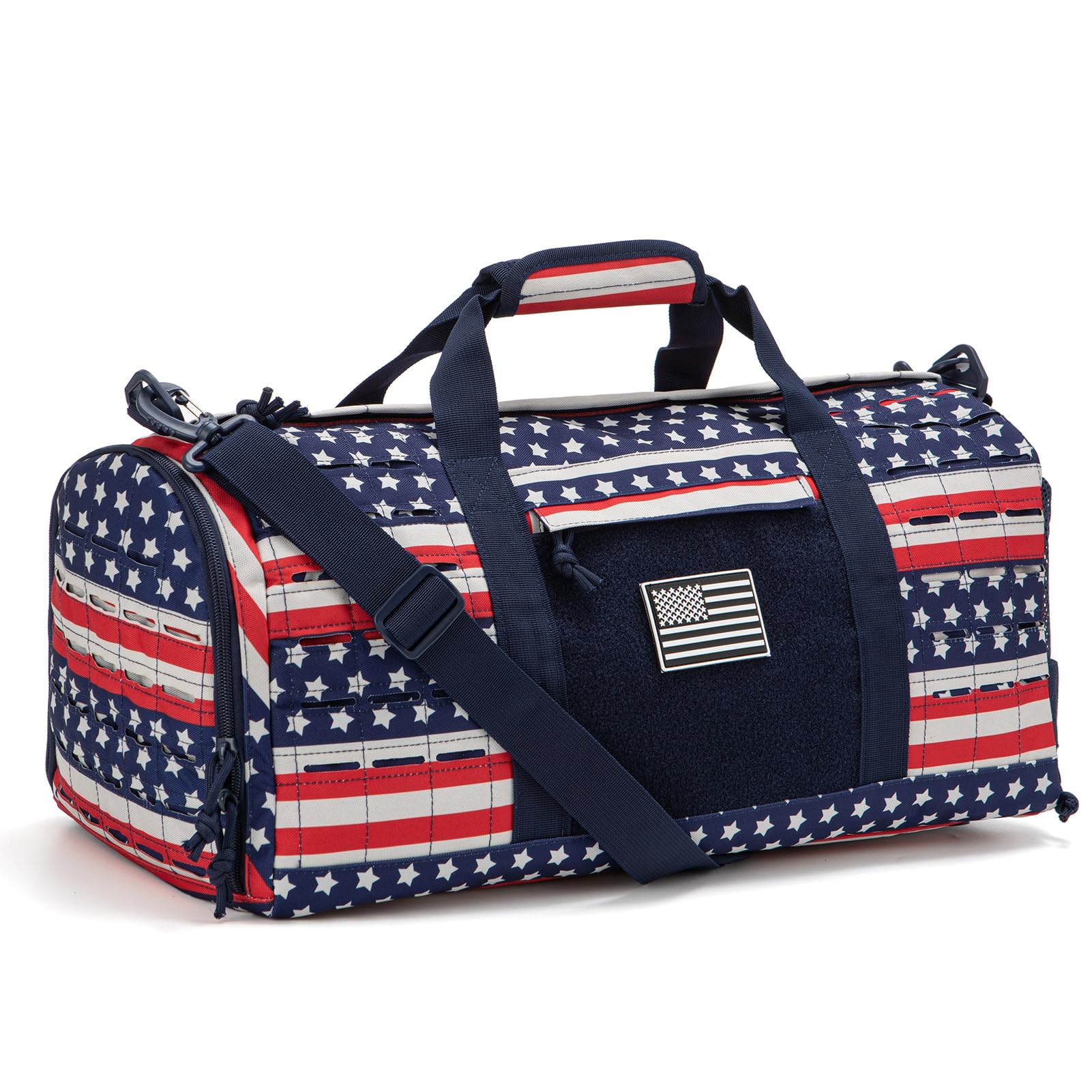 QT&QY 40L Military Tactical Duffel Bag For Men Sport Gym Bag Fitness Tote Travel Duffel Bags Training Workout Bag With Shoe Compartment Basketball